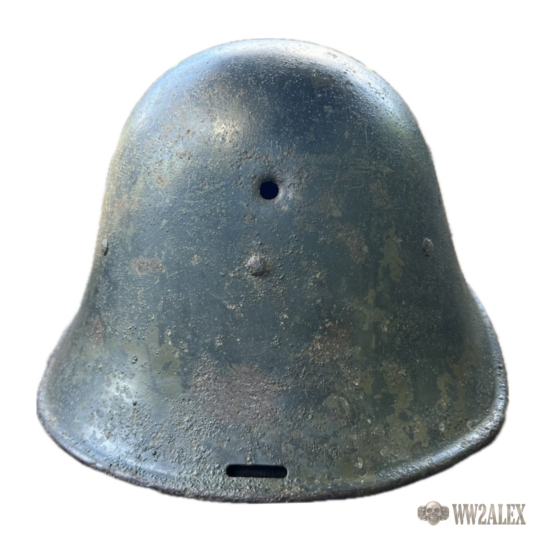 Original Romanian M39 WW2 Helmet - Stalingrad Sector Find - photograph 5
