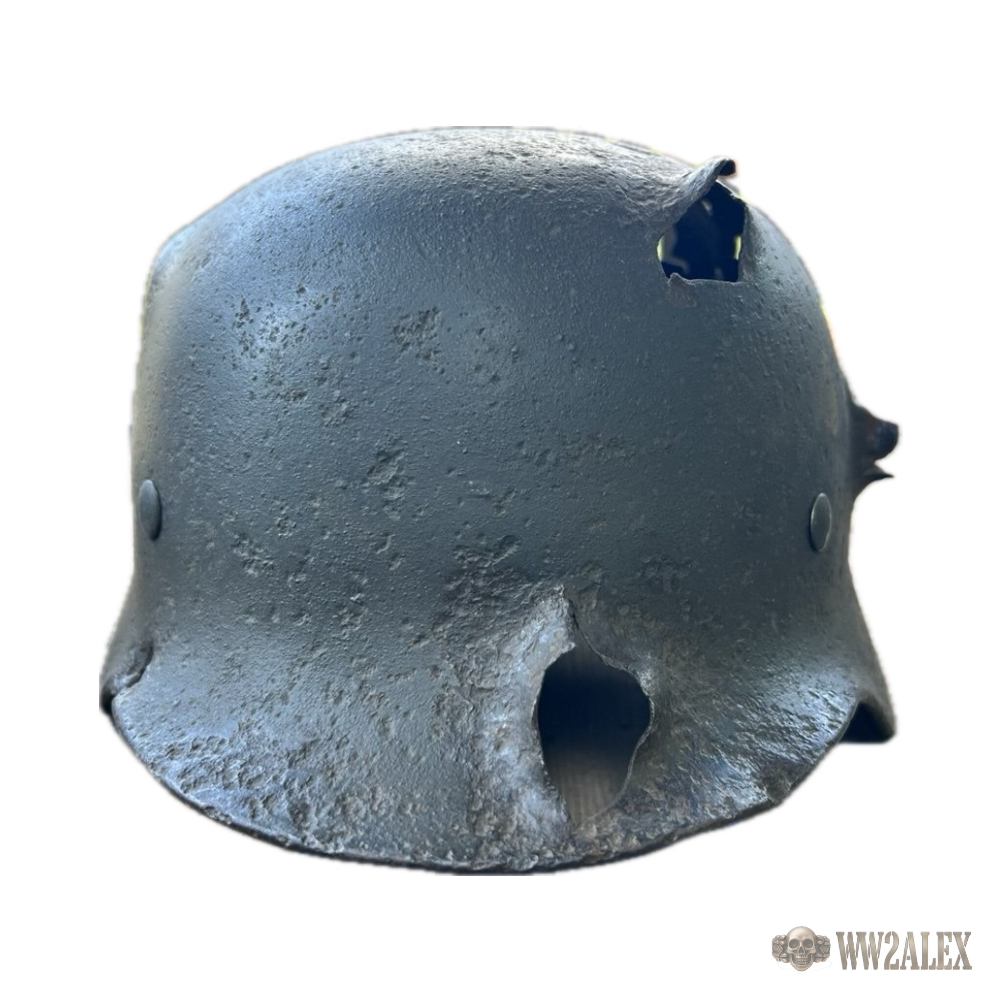 German M40 helmet, size 66, Voronezh region find – front