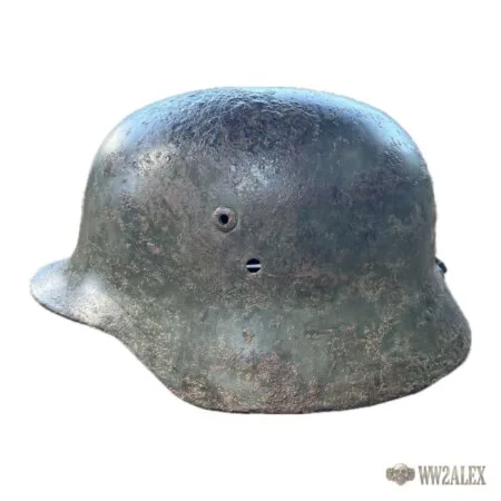 Original Hungarian M37 WW2 Helmet, Size 68