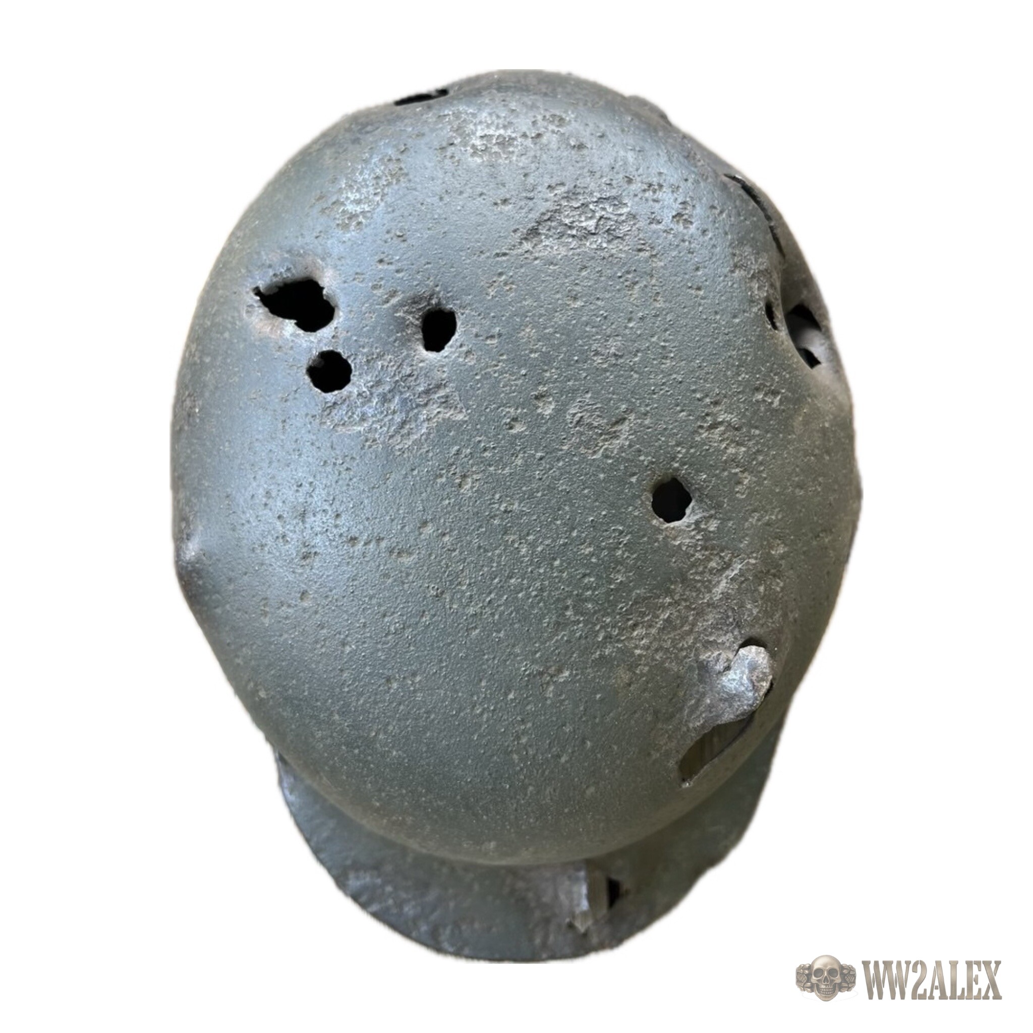 German M40 helmet, size 66, Voronezh region find – top