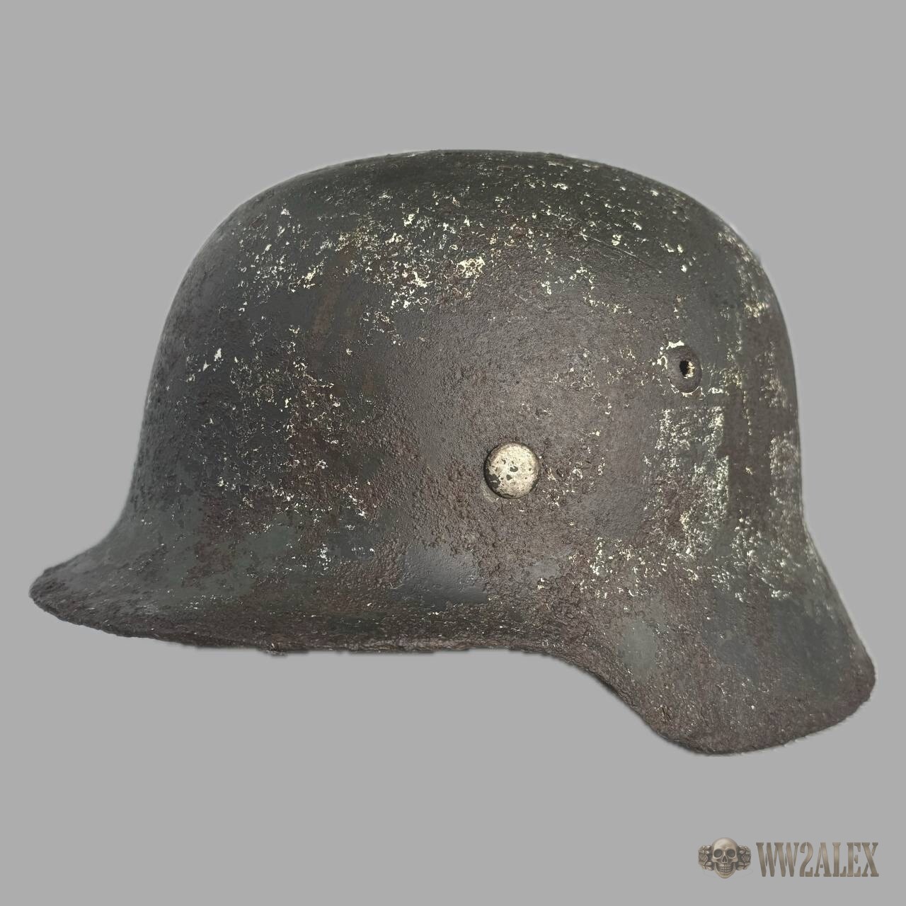 Original German WW2 M35 Helmet, Size 64