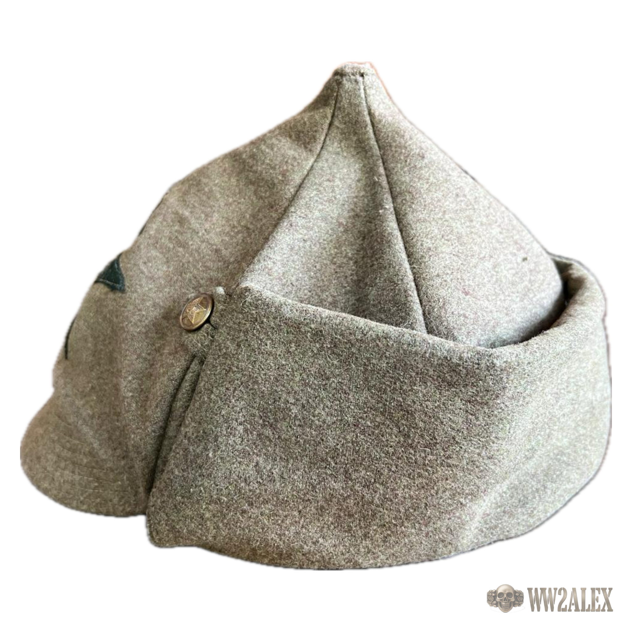 Original Pre-WWII Soviet Budenovka Cap Size 56 - Image 2
