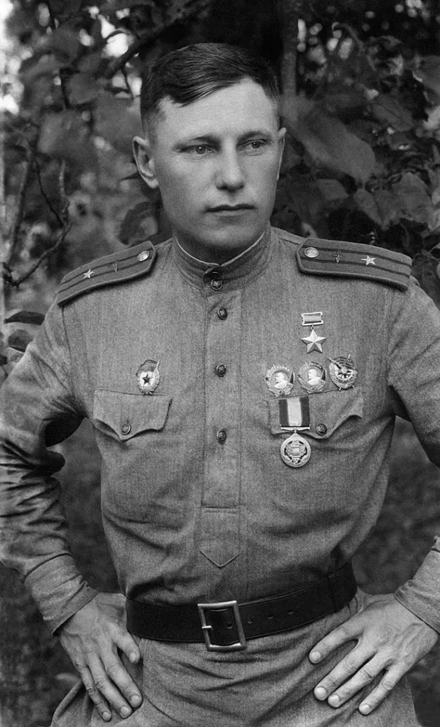 Alexander Pokryshkin, summer 1943