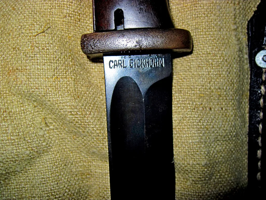 German S84/98 bayonet made by Carl Eickhorn in 1938