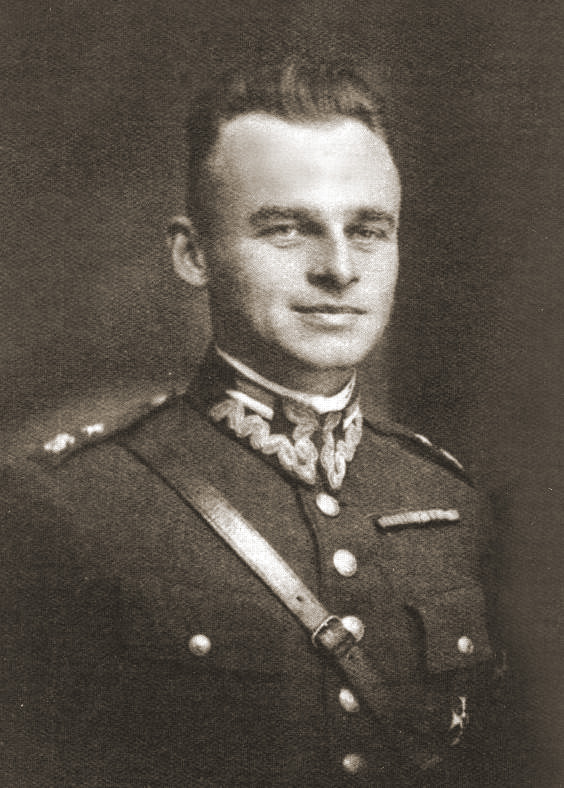 Witold Pilecki as a second lieutenant
