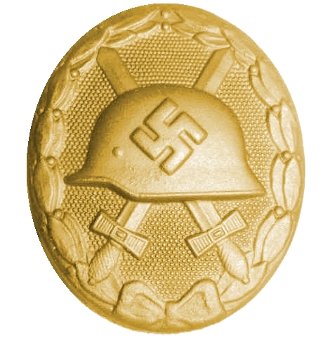 German Wound Badge 1939 in gold