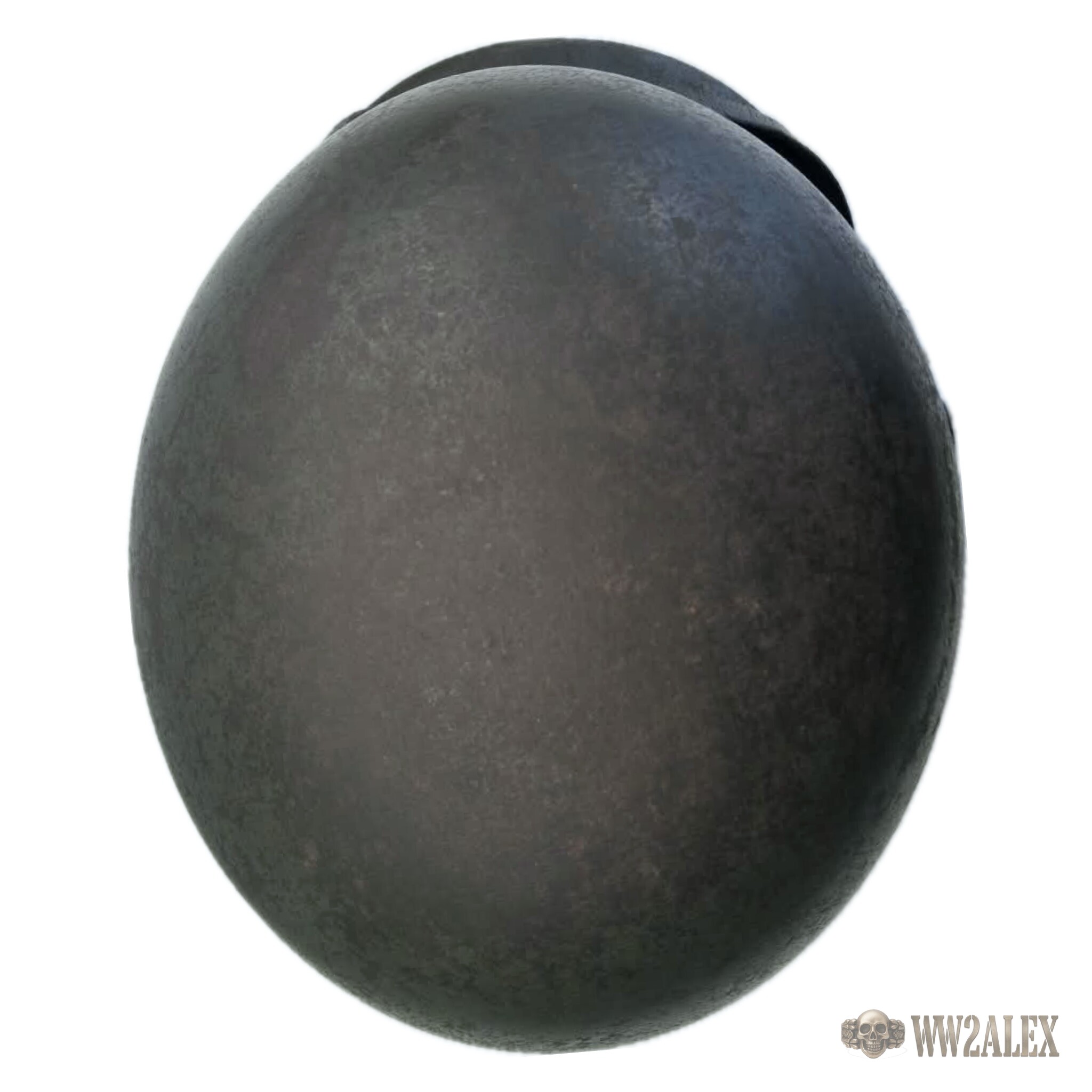 ORIGINAL GERMAN WW2 M40 HELMET - 5th SS DIVISION "WIKING" - Image 6