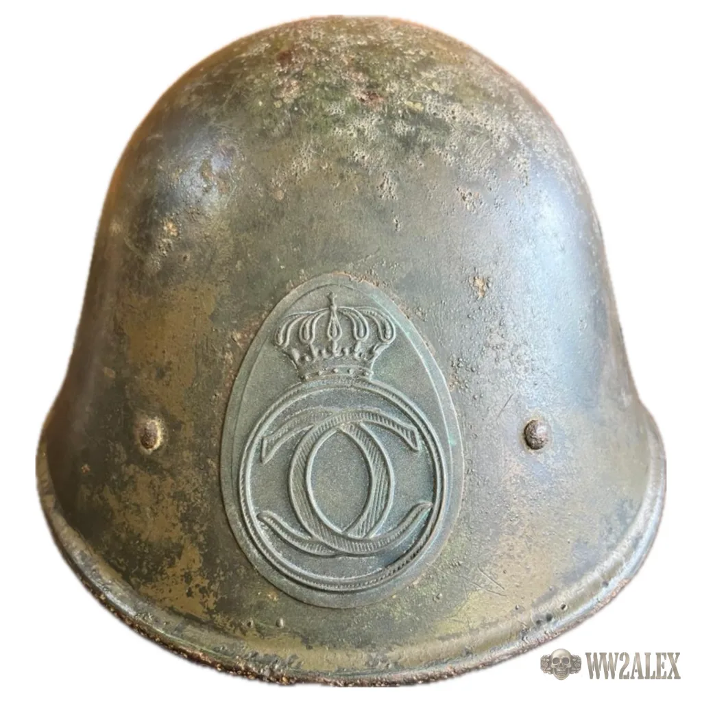 Romanian M39 helmet found at former Romanian positions near Kletskaya, Stalingrad sector