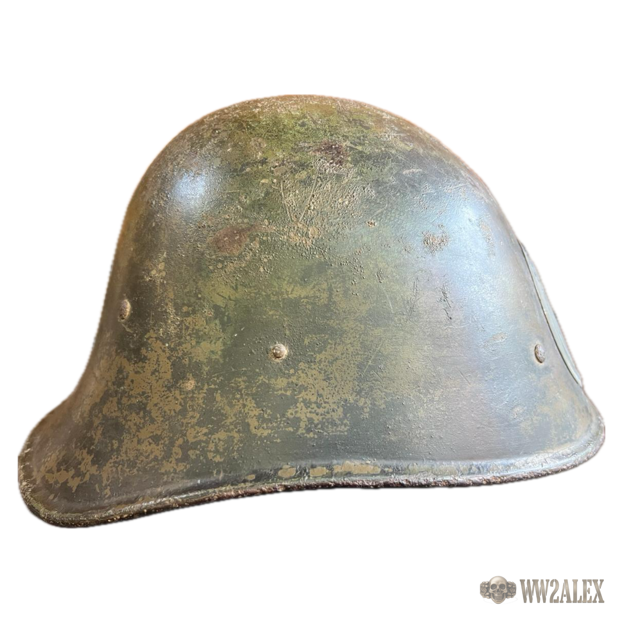 ORIGINAL ROMANIAN M39 WW2 HELMET – STALINGRAD SECTOR FIND - Image 3