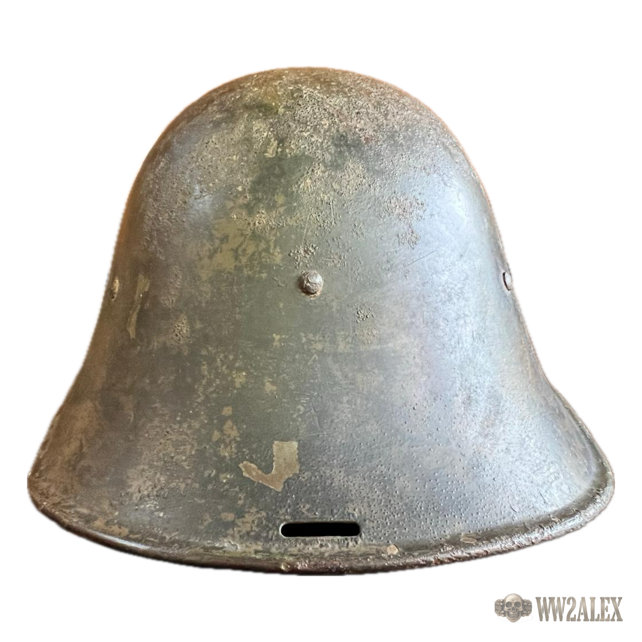 ORIGINAL ROMANIAN M39 WW2 HELMET – STALINGRAD SECTOR FIND - Image 4