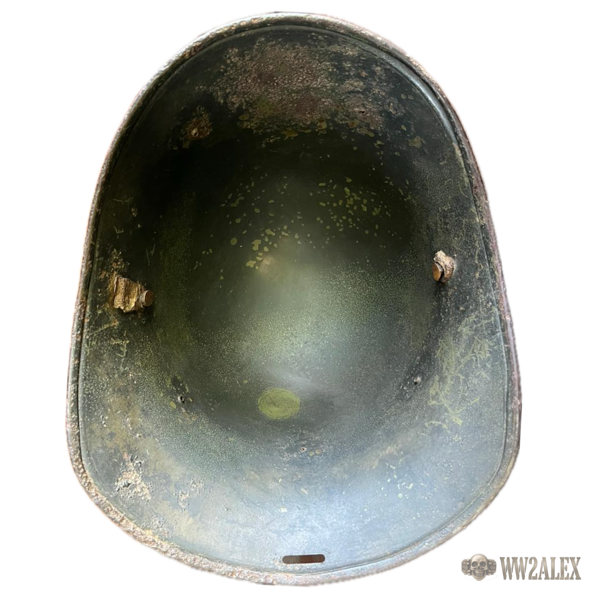 ORIGINAL ROMANIAN M39 WW2 HELMET – STALINGRAD SECTOR FIND - Image 6